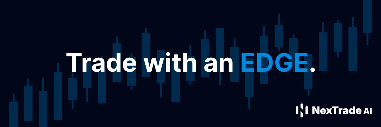NexTrade AI banner: Trade with an edge