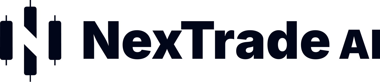 NexTrade AI logo, dark version for light backgrounds